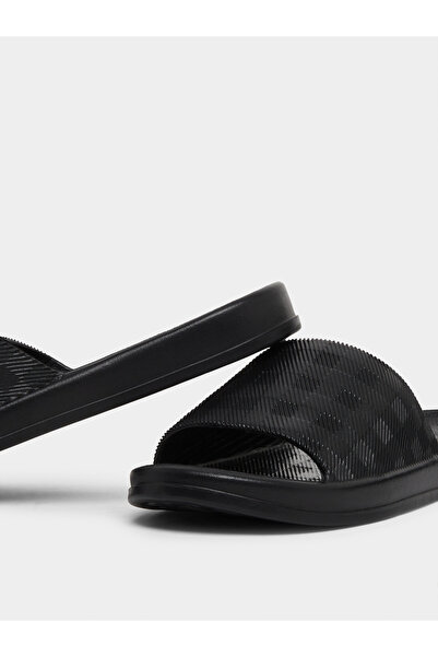 Styli Checked Slip-On Slides