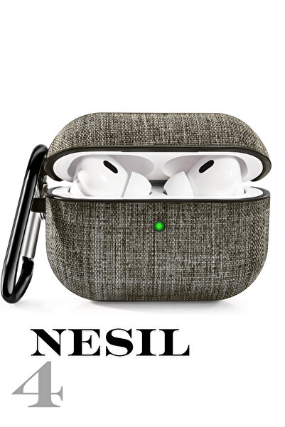 PSGT Airpods Nesil 4 Uyumlu Jean plastik kılıf Kapak Arka Koruma Kabı Koruyucu