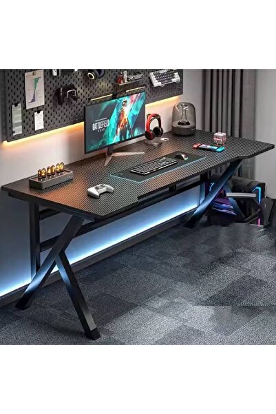NKX Ergonomic K Shaped Gaming Desk Computer Desk Writing Desk 120 CM