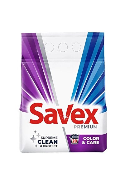 SAVEX Set 2x Detergent Automat 2 Kg, Color Care, 2 kg
