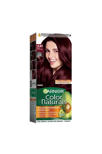 Garnier Color Naturals Set 3 x Vopsea de Par Permanenta cu Amoniac Color Natu...