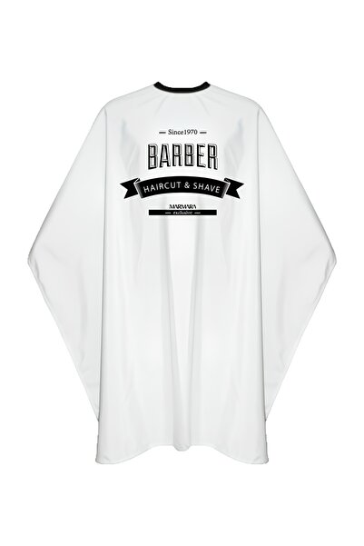 Pauco Profesional Pelerina frizerie Marmara Barber Cape Classic White