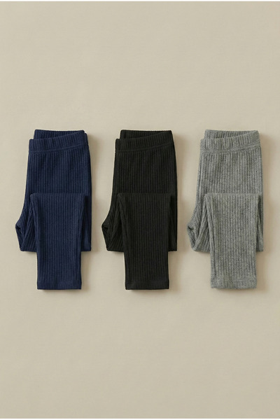 nacar çarşı طقم قماش مجدّل قطع من الجوارب الطويلة القطنية المرنة للأطفال من 3...