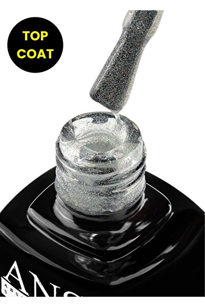 ZORAKOZMETİK ANS Glamour Shimmer Simli Top Coat 14.3ml