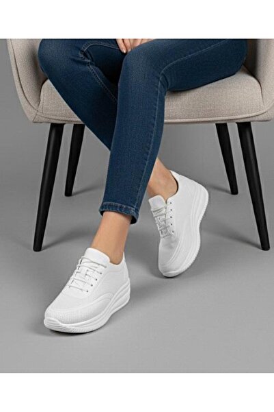 MİRATERLİK ORTOPEDİK TERLİK VE AYAKKABI Mira Orthopedic Women's Leather Shoes Suitable for Heel Spur Bone Protrusion