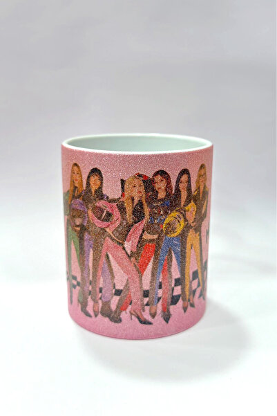 Namgo Pink Glitter Silvery Trophy Cup Manifest Amateur