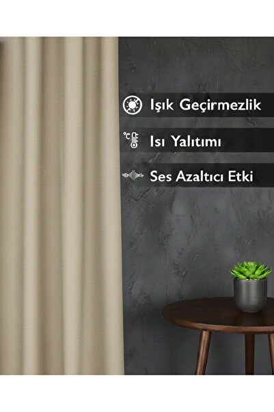 SHY TEKSTİL Blackout Karartma Fon Perde Işık Geçirmez Dökümlü Kumaş Gün Işığı...