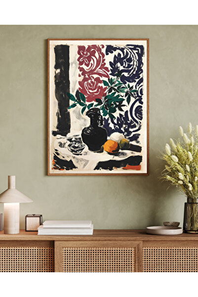 woodhomeworks Tek Parça Salon Ofis Dekor Tablo Vrynt