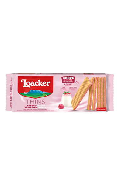 Loacker Iaurt subțire Lampone 150g