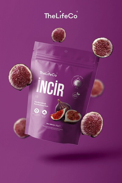 TheLifeCo Freeze Dried - Dondurularak Kurutulmuş İncir 22 g