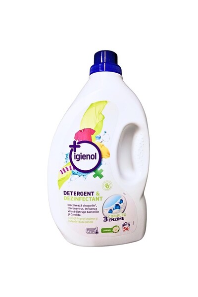 Igienol Set 2 x Detergent Dezinfectant Spring Fresh, 1.8 l