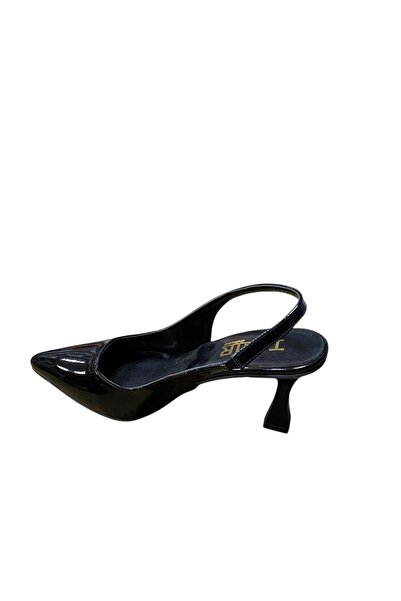 Tahir Women's Open Back Goblet Heel Stiletto