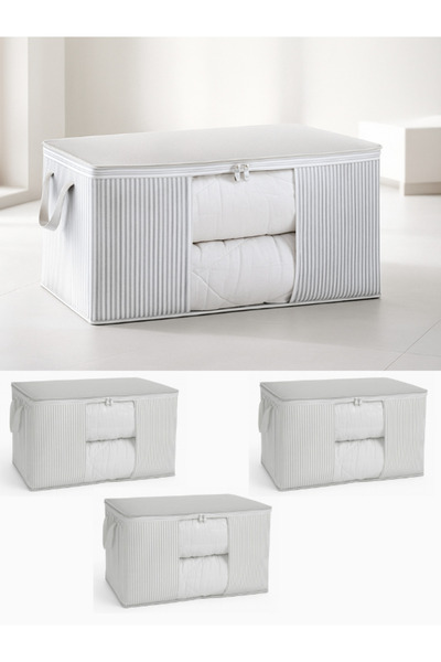 Venita Home 3 Pieces - Window Pillow Quilt Cover 70 X 40 X 40 cm