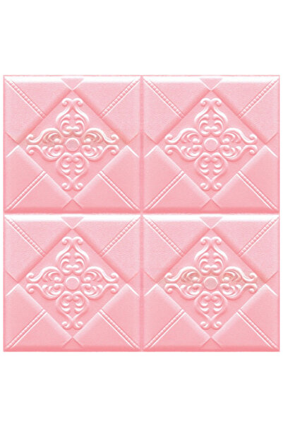 SDEPOT Set de 30 plăci de tapet S DEPOT®, grosime 3 mm, dimensiuni 69x69 cm, model elegant, roz