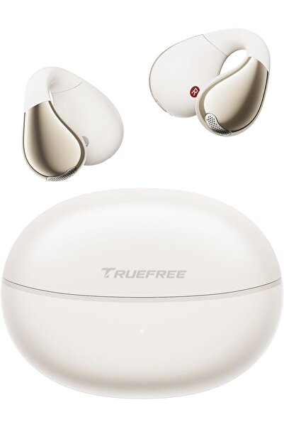truefree B1 Wireless Clip-On Open-Ear Earbuds (Bluetooth 5.4, Spatial Sound, 25H Playtime)