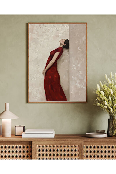 woodhomeworks Tek Parça Salon Ofis Dekor Tablo Vrynt