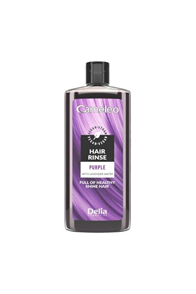CAMELEO Set of 4 x Hair Coloring Solution in Violet Shades, Delia Cameleo, 200 ml