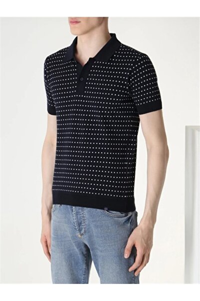 PAUL&SHARK MEN'S KNITTED POLOSHIRT C.WCOTTON