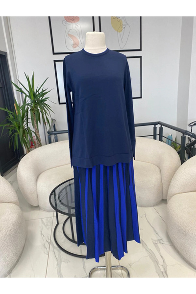 Nuss Orta kalın çizgili Tunikli Tkm