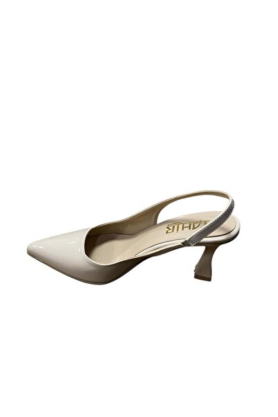 Tahir Women's Open Back Goblet Heel Stiletto