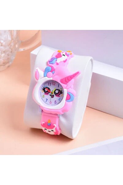 BBS “Tek Boynuzlu Çocuk Kol Saati – Sevimli Unicorn Detaylı Silikon Tasarım”