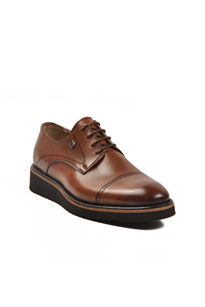 Fosco Tan Genuine Leather Men's Classic Shoes 2928-K m