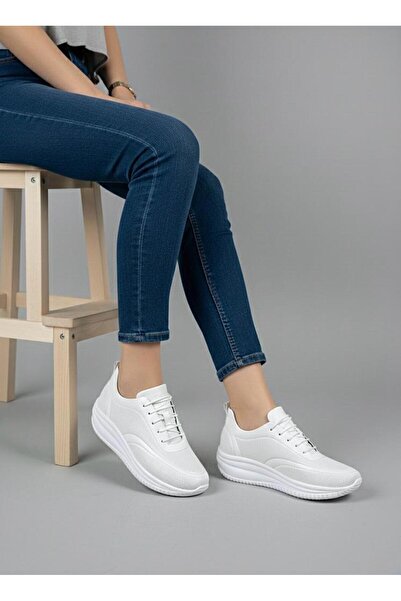 MİRATERLİK ORTOPEDİK TERLİK VE AYAKKABI Mira Orthopedic Women's Leather Shoes Suitable for Heel Spur Bone Protrusion