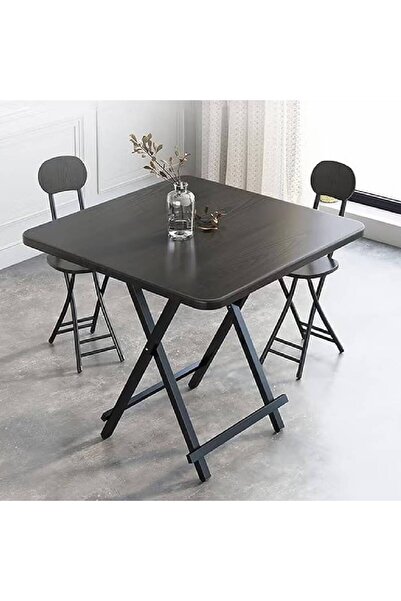 NKX Folding Portable Table for Indoor & Outdoor Use in Kitchen, Living Room, Balcony or Garden