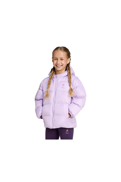 adidas Lg Disney Minnie Mouse Sd Jkt Children's Casual Coat Jl9194 Purple