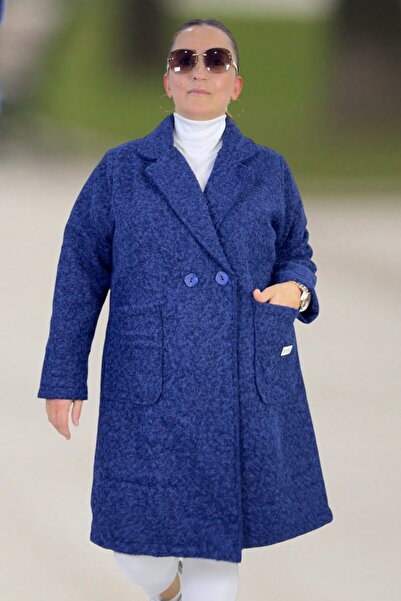 yagmurberen Original Italian Buklet Zra Model Large Size Women's Coat