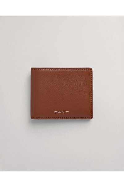 Gant Erkek Kahverengi Deri Logolu Cüzdan
