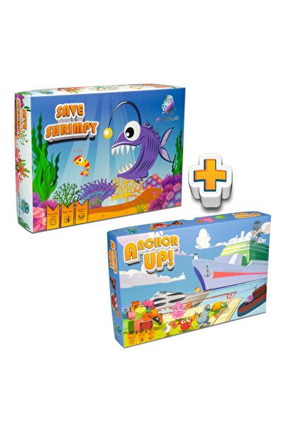 OCTYPLAY Pachet Joc Educativ SAVE SHRIMPY + Joc Educativ ANCHOR UP!, OCTYPLAY...