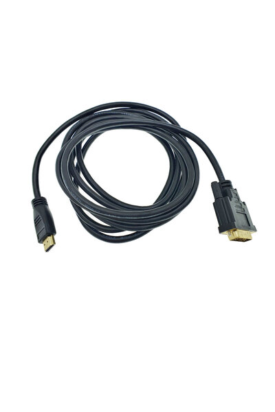 Lanberg Cablu 42912, conector HDMI tata la DVI-D tata (18+1), 3m , single link