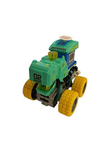 Anne&Bebek Dinosaur Cars with Sound, Lights and Slip and Slip