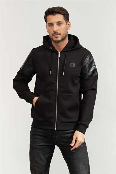 Karl Lagerfeld Hoody Jacket Erkek Kapüşonlu Sweatshirt