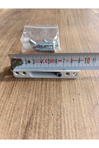 SAĞLAMYAPI Sturdy Structure Pvc Door Hinge Metal 90mm White