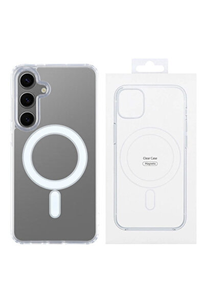 Samsung Θήκη SnapOn για S25 Plus - MagSafe, Αντισταγονική Ακρυλική, Διαφανής