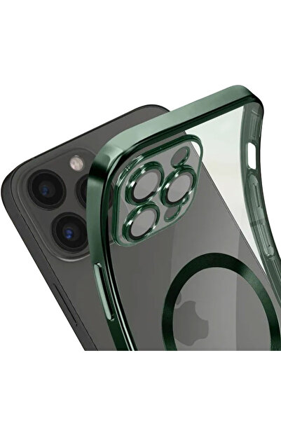 Apple Plating Case for iPhone 11 Pro Max - silicone with MagSafe, Slim, Trans...