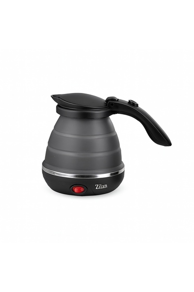 Zilan ZLN-1986 Foldable Kettle – 0.5 L, 750 W, Durable Silicone, Stainless Steel Base, Ideal for T