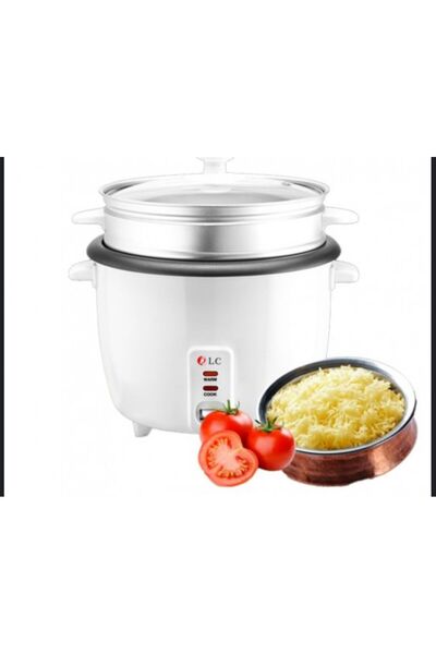 Microdigit DLC-810 Rice Cooker - 1.0 Liter Capacity - Non-stick inner pot and steam attachment -
