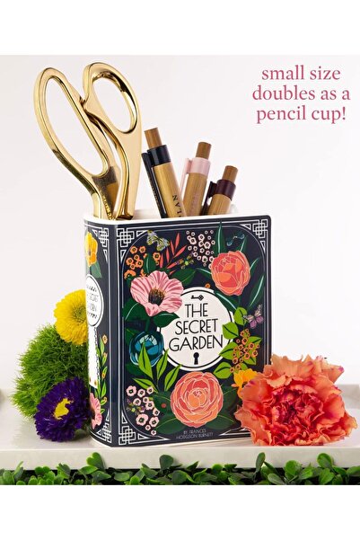 TERRIFI Book-Shaped Ceramic Flower Vase