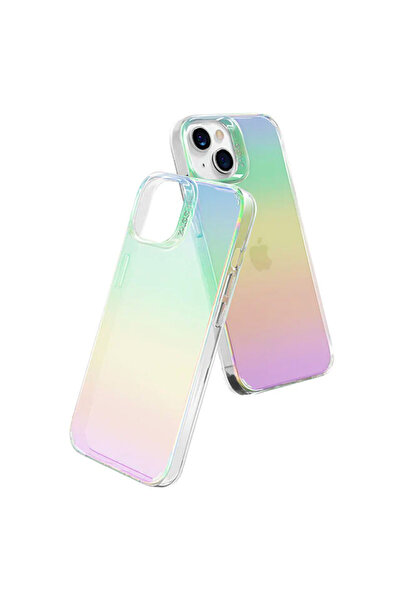 Apple Gear4 Case for iPhone 15 - ShockProof, Transparent/Aurora