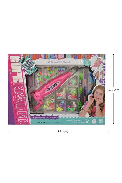 Toybox Hair Braider For Kids,Diy Hair Braiding Styling Tool Quick And Easy Electric Braid Machine