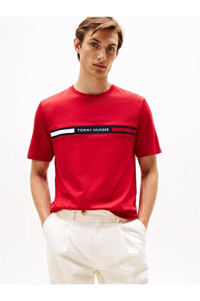Tommy Hilfiger Ανδρικό T-Shirt MW0MW36498 Κόκκινο