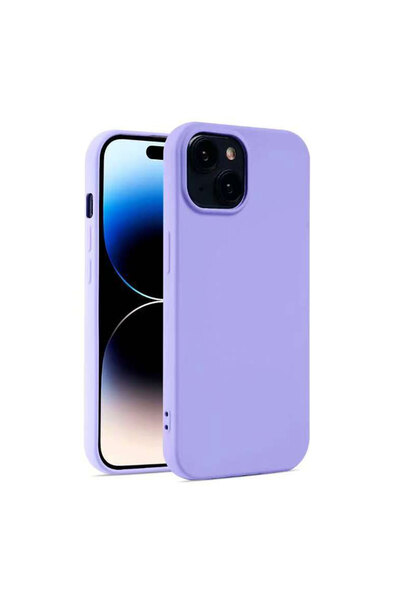 Apple Мек калъф за iPhone Xr, микрофибър, TPU, ЛАВАНДУЛОВ СИН