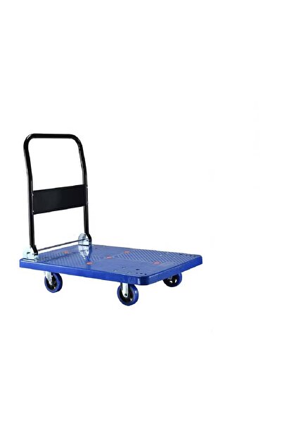 NKX Portable Folding Plastic Trolley (Up to 150 kg) 72X48 CM