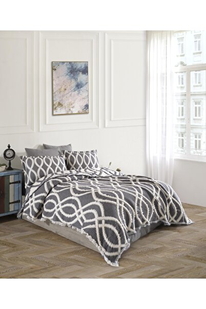 ARACHNE Fiesta - Libera Dolgulu Muslin Bedspread Set