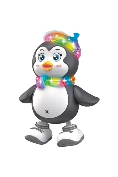 Ziante Interactive Dancing Penguin with Light, Sound and Movement – Educational Robot, 21 x 16.5 x 11 cm
