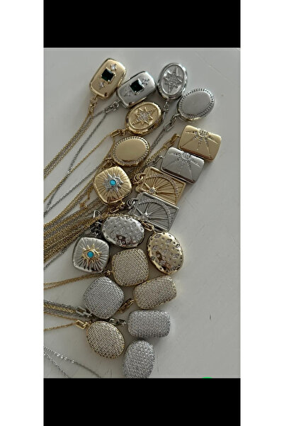 DESİGN Sisters Accessories Kapaklı Madalyon Kolye