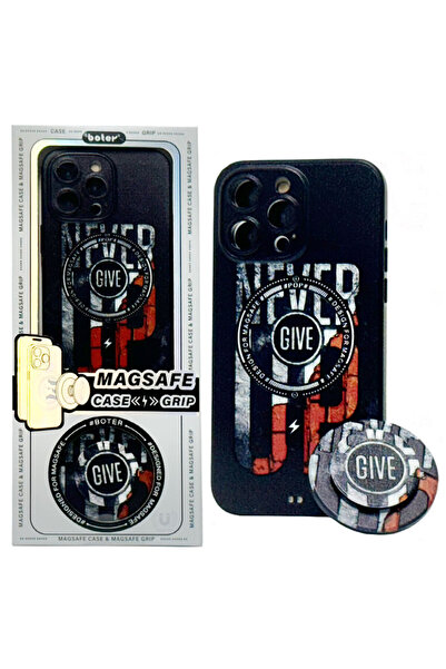 Samsung Husa Boter pentru A24, Magnet MagCase + PopGrip, Model #D